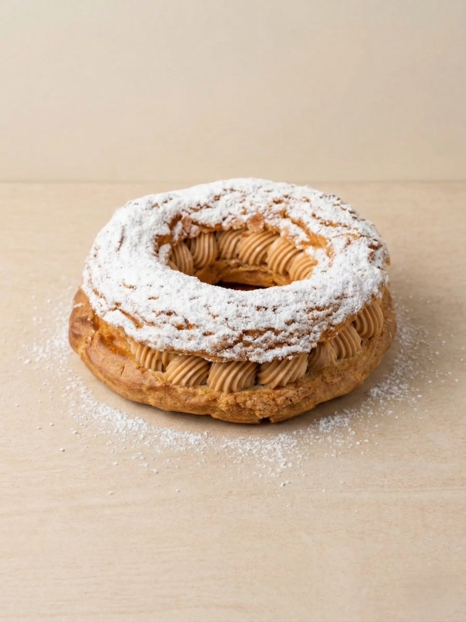 Paris-Brest artisanal praliné et crème mousseline